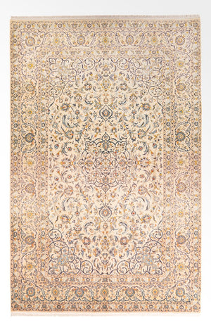 Perzisch tapijt - Keshan - 345 x 220 cm - beige