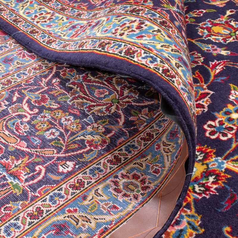 Perzisch tapijt - Keshan - 380 x 295 cm - donkerblauw