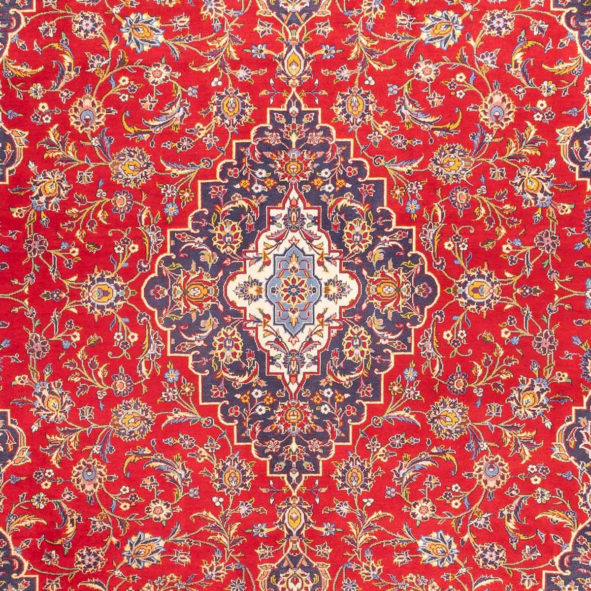 Perzisch tapijt - Keshan - 390 x 295 cm - rood