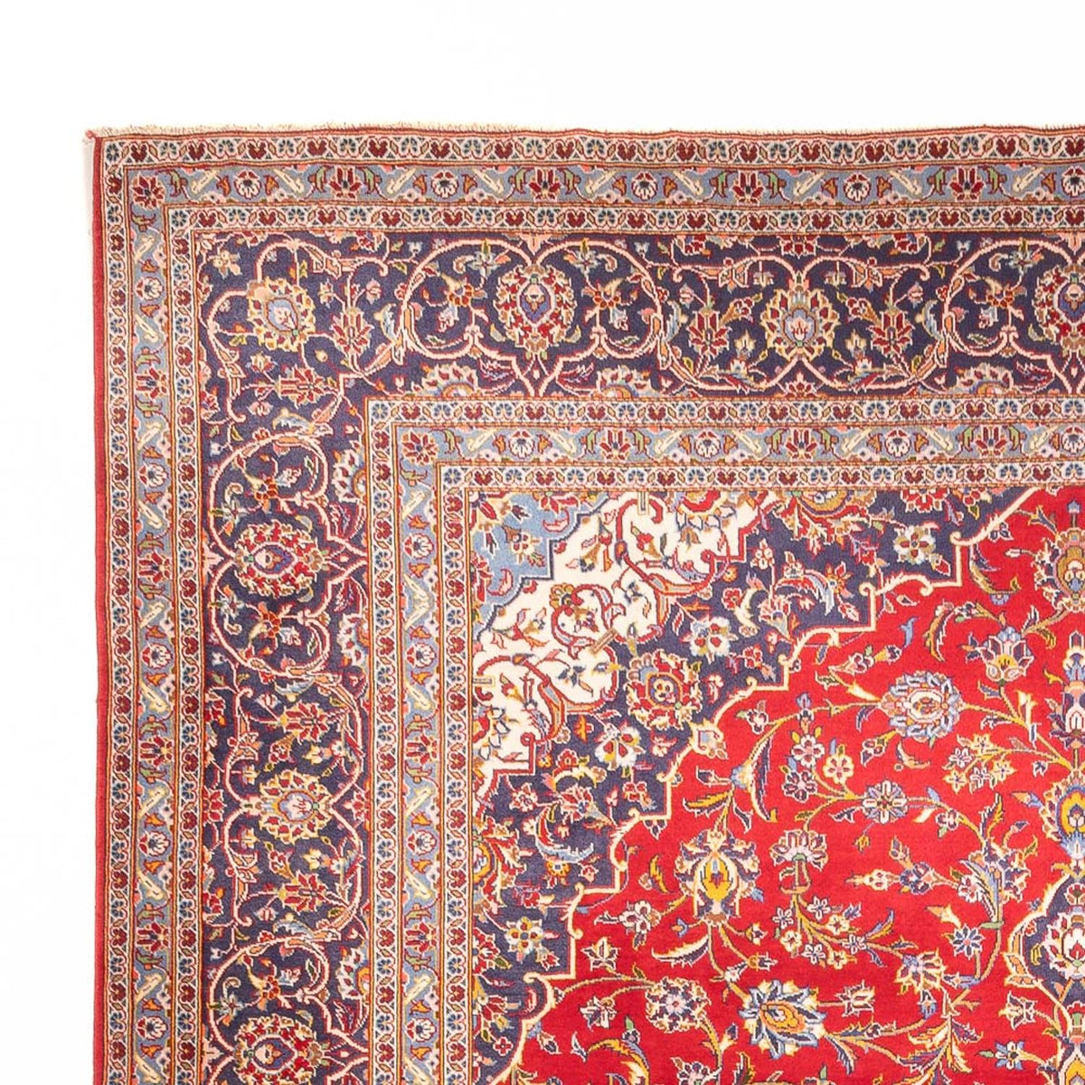 Perzisch tapijt - Keshan - 390 x 295 cm - rood