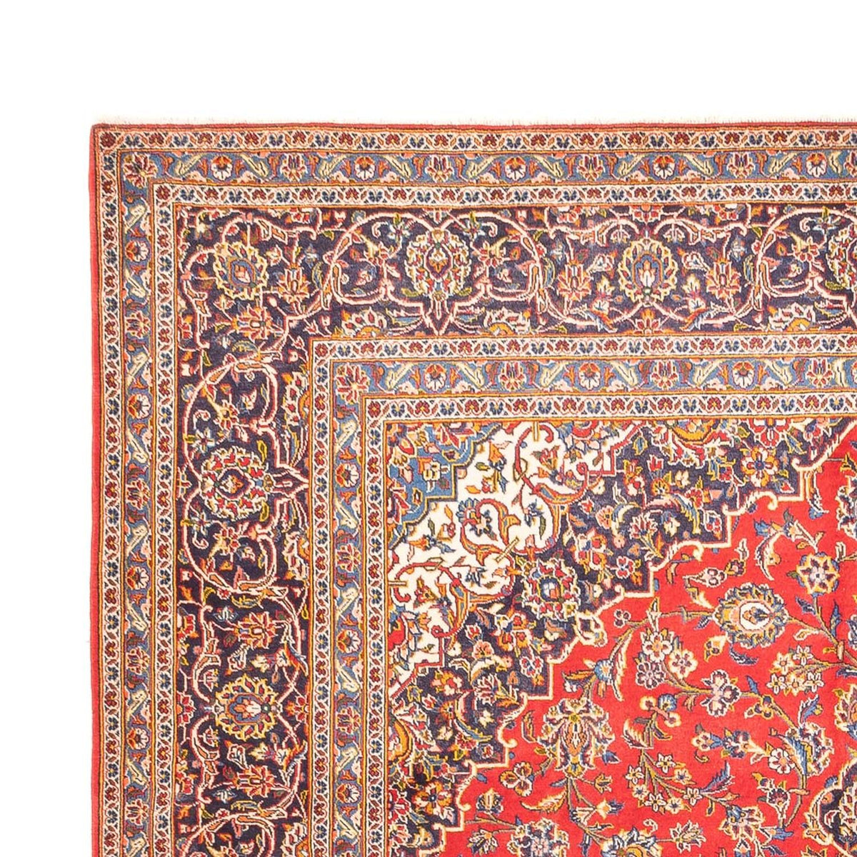 Perzisch tapijt - Keshan - 350 x 248 cm - rood