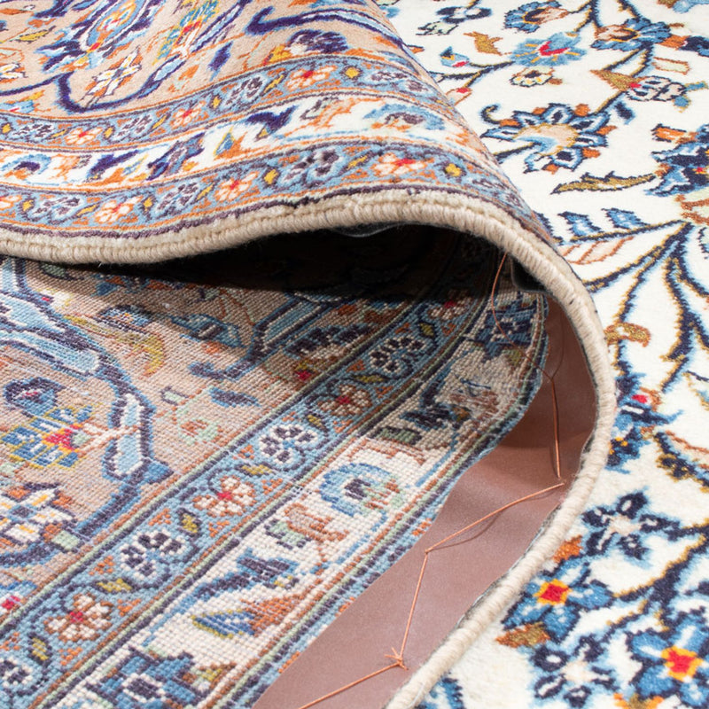 Perzisch tapijt - Keshan - 405 x 302 cm - donker beige