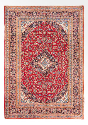 Perzisch tapijt - Keshan - 350 x 250 cm - rood