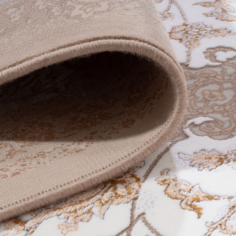 Oosters geweven tapijt - 350 x 250 cm - beige