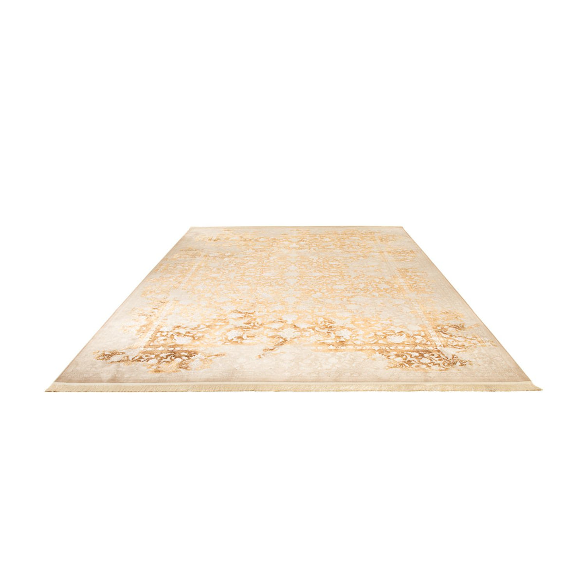 Oosters geweven tapijt - 350 x 250 cm - donker beige