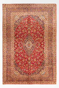 Perzisch tapijt - Keshan - 368 x 246 cm - rood