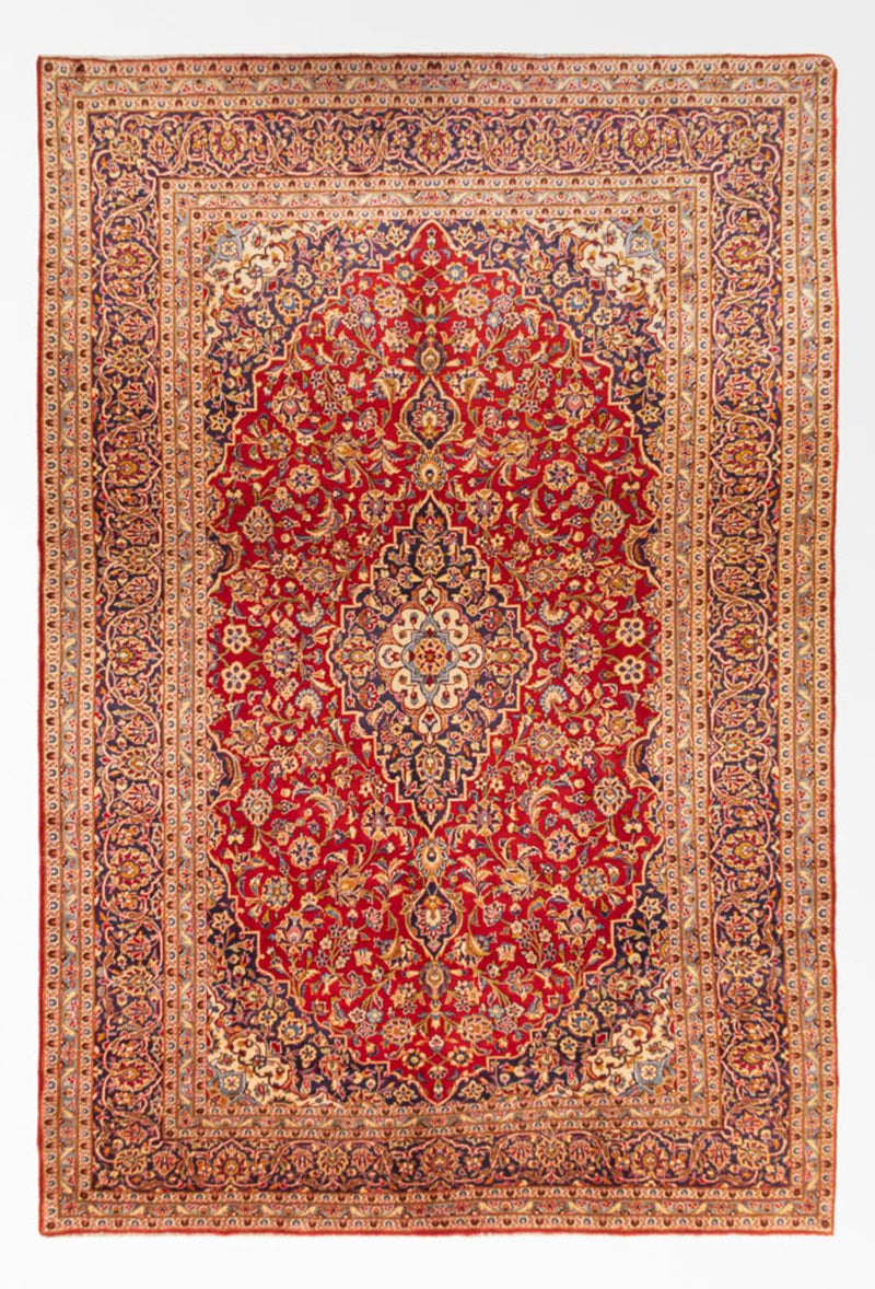 Perzisch tapijt - Keshan - 368 x 246 cm - rood