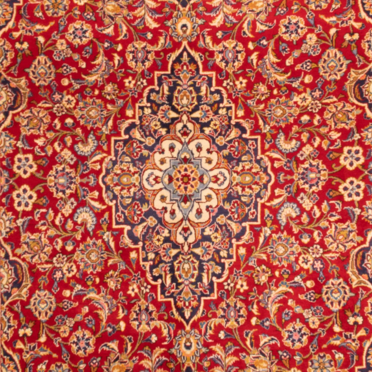 Perzisch tapijt - Keshan - 368 x 246 cm - rood