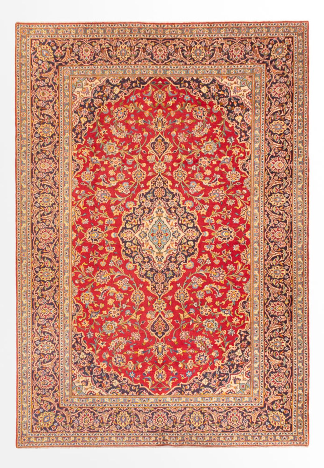 Perzisch tapijt - Keshan - 350 x 242 cm - rood