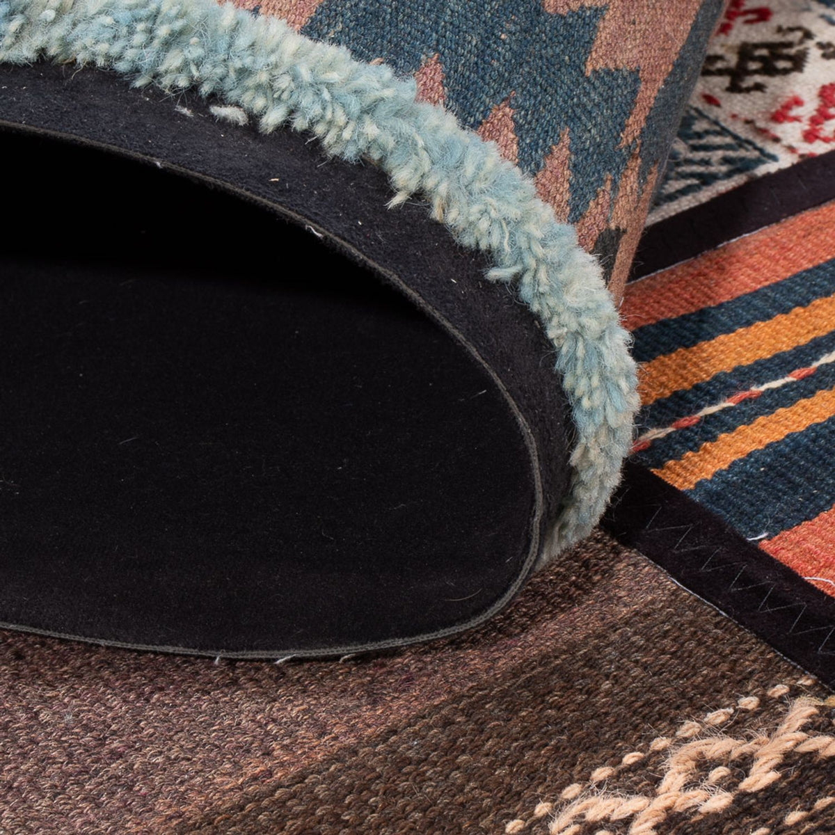 Patchwork tapijt - 200 x 135 cm - veelkleurig