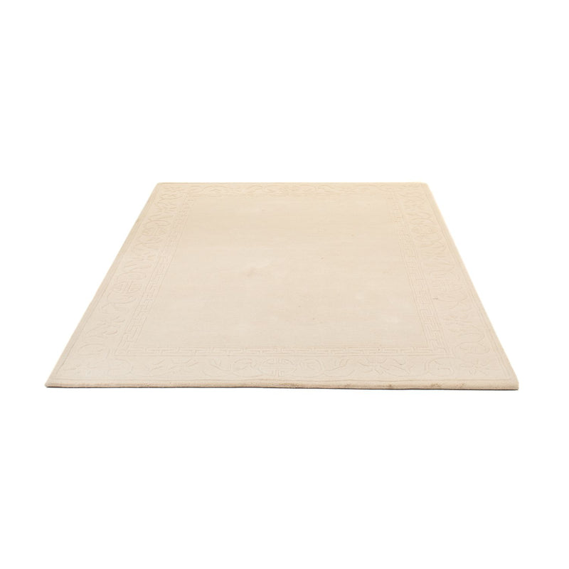 Wollen tapijt - 201 x 144 cm - beige