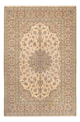 Perzisch tapijt - Keshan - 295 x 194 cm - licht beige