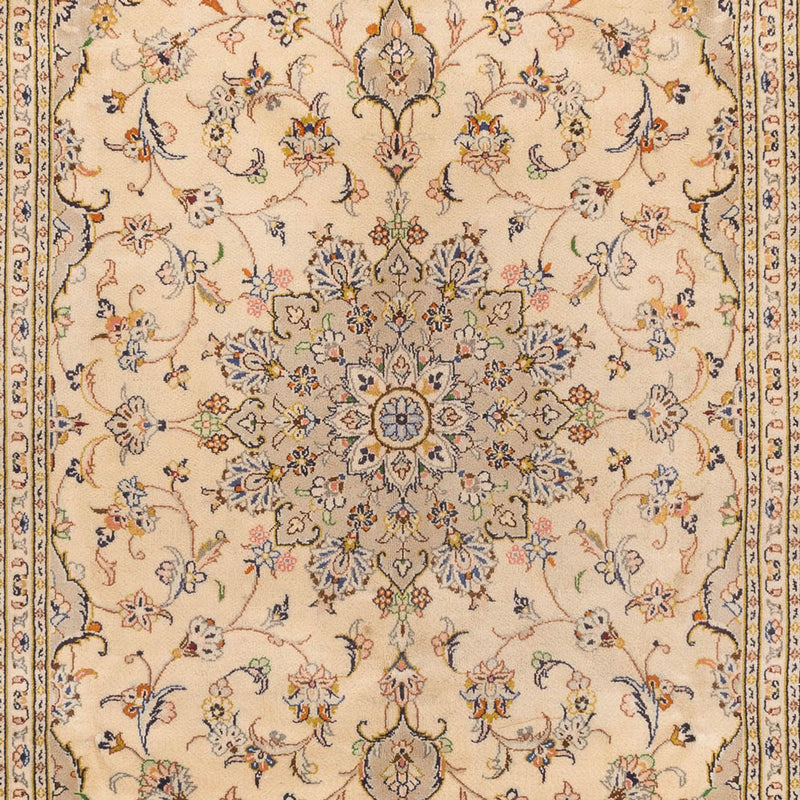 Perzisch tapijt - Keshan - 295 x 194 cm - licht beige