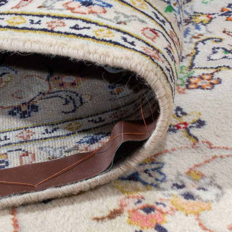 Perzisch tapijt - Keshan - 295 x 194 cm - licht beige