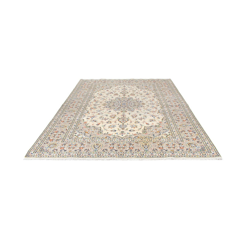 Perzisch tapijt - Keshan - 295 x 194 cm - licht beige