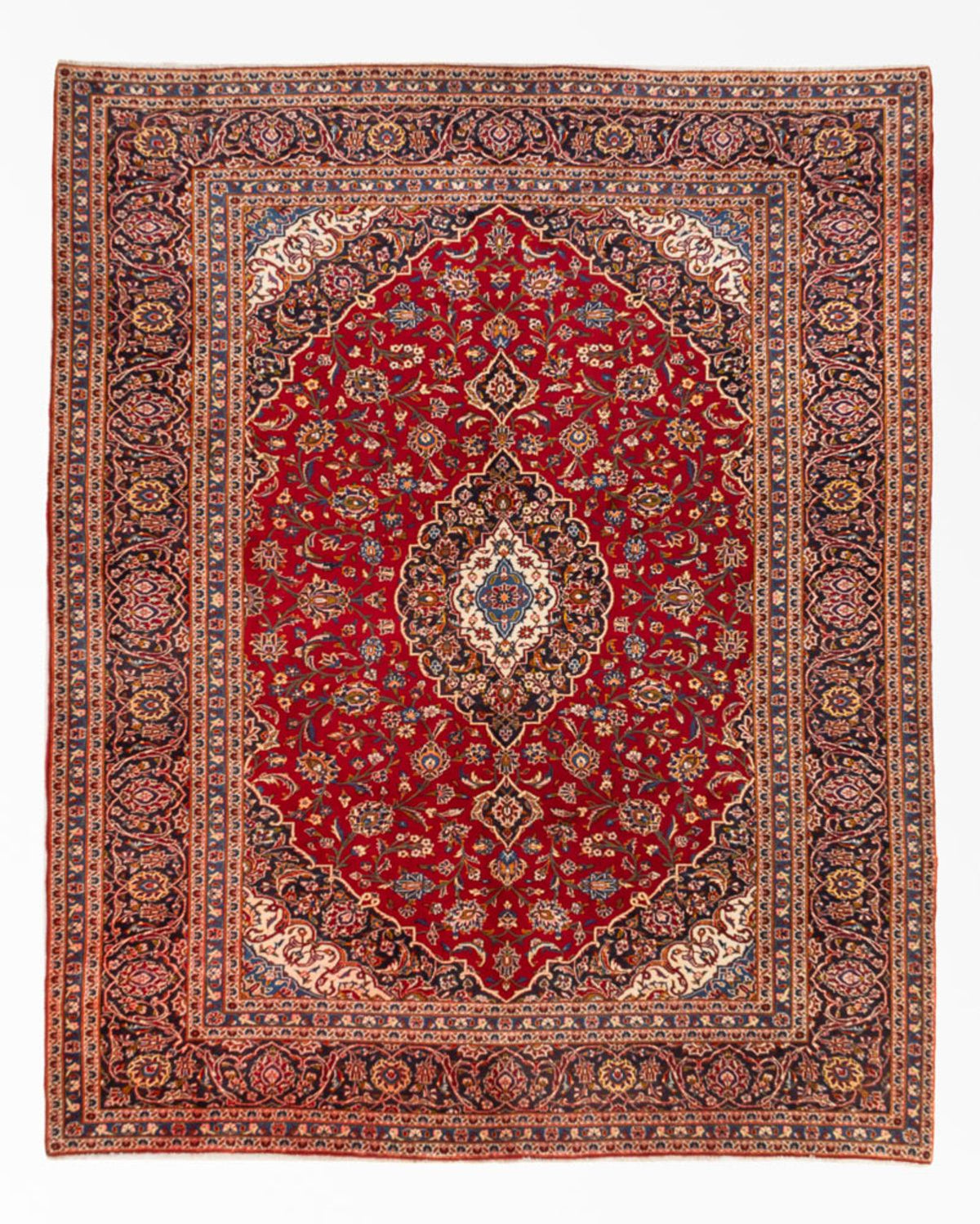 Perzisch tapijt - Keshan - 335 x 260 cm - rood