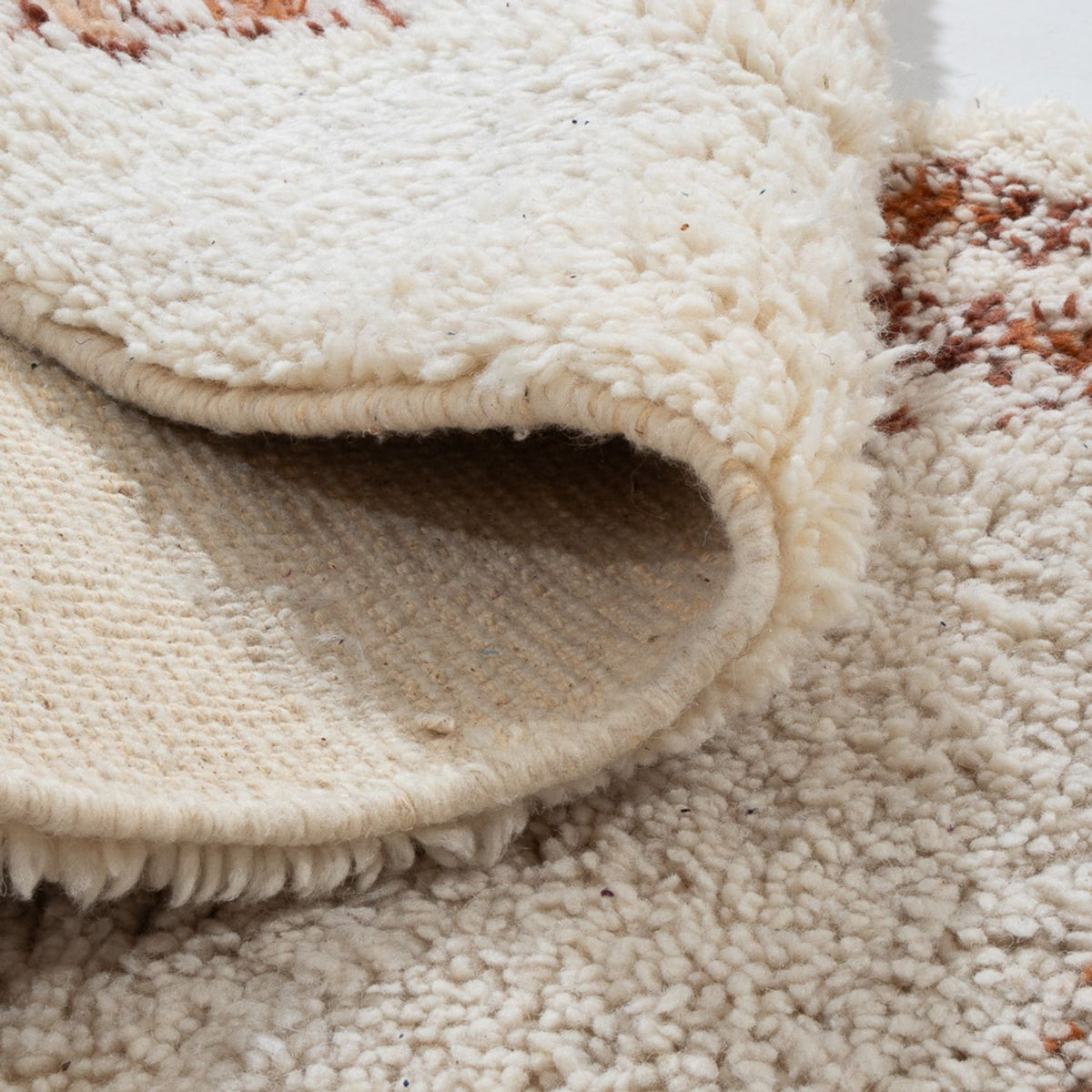 Berber tapijt - 143 x 75 cm - beige