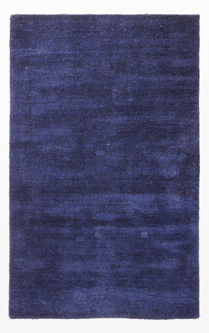 Gabbeh tapijt - Indus - 150 x 90 cm - donkerblauw