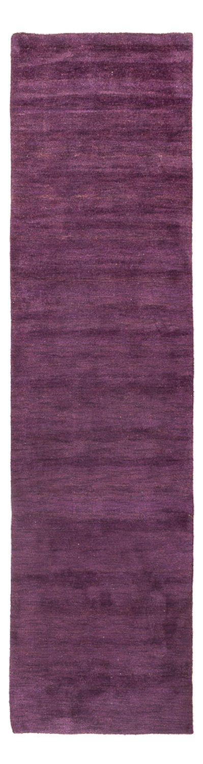 Loper Gabbeh tapijt - Indus - 300 x 80 cm - paars
