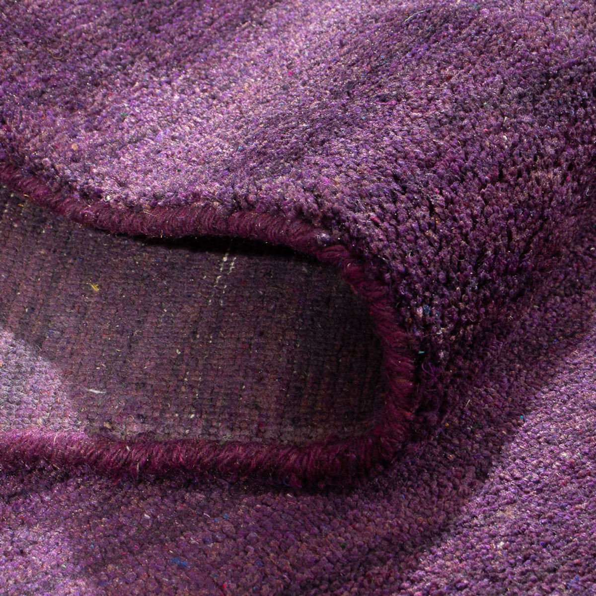 Loper Gabbeh tapijt - Indus - 300 x 80 cm - paars