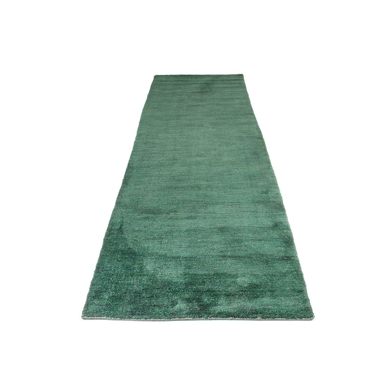 Loper Gabbeh tapijt - Indus - 300 x 80 cm - groen