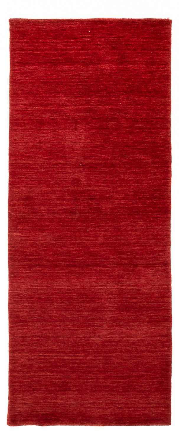Loper Gabbeh tapijt - Indus - 200 x 80 cm - rood