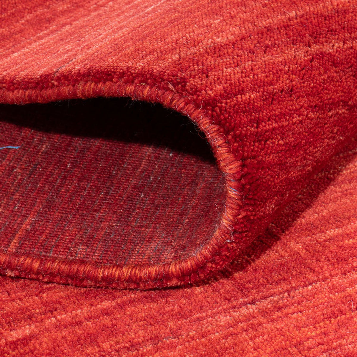 Gabbeh Tapijt - Loribaft Indus vierkant  - 200 x 200 cm - rood