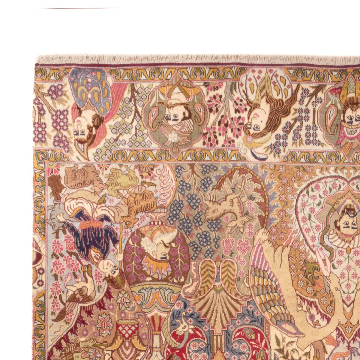 Kashmar Tapijt 235x390cm - Perzisch tapijt