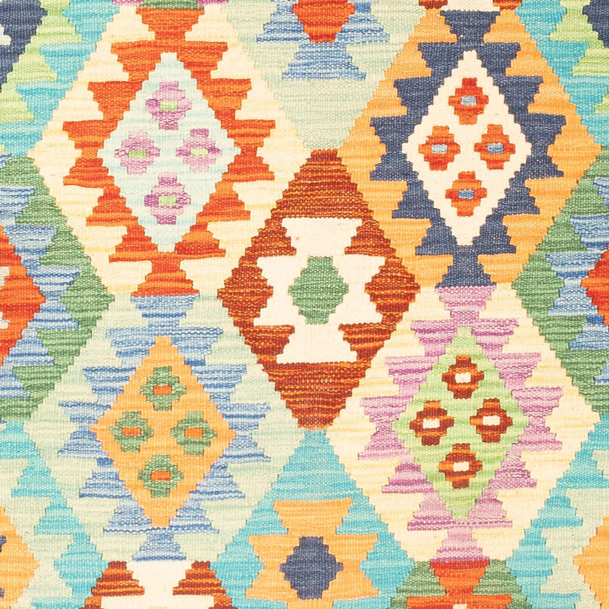 Kelim tapijt - Splash - 165 x 100 cm - veelkleurig