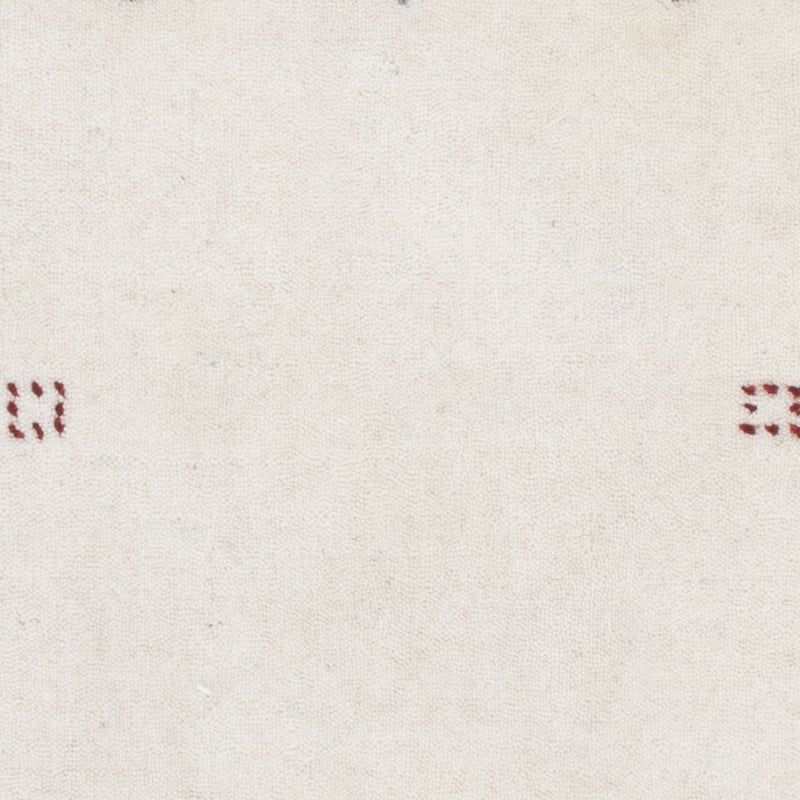 Gabbeh Tapijt - Loribaft Softy - 90 x 60 cm - lichtgrijs