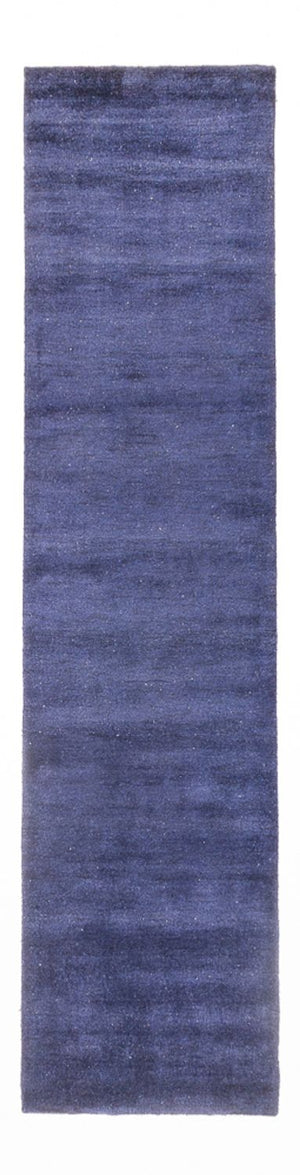 Loper Gabbeh tapijt - Indus - 300 x 80 cm - blauw