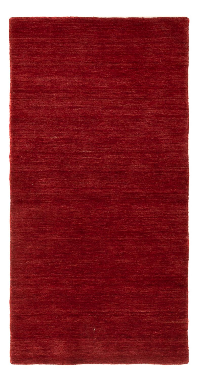 Gabbeh tapijt - Indus - 140 x 70 cm - donkerrood