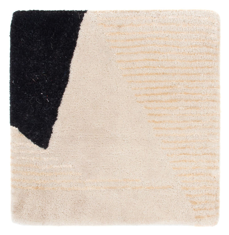 Wollen tapijt - 40 x 40 cm - veelkleurig