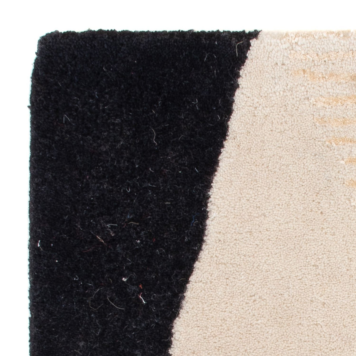 Wollen tapijt - 40 x 40 cm - veelkleurig