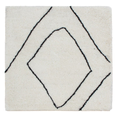 Wollen tapijt 63x63cm - Wollen tapijt