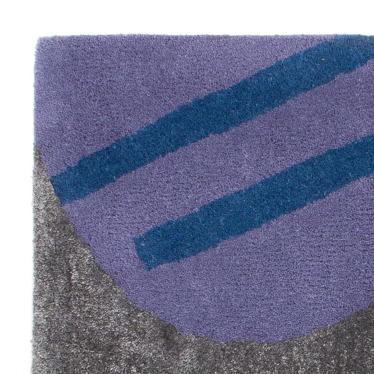 Wollen tapijt vierkant  - 63 x 62 cm - veelkleurig