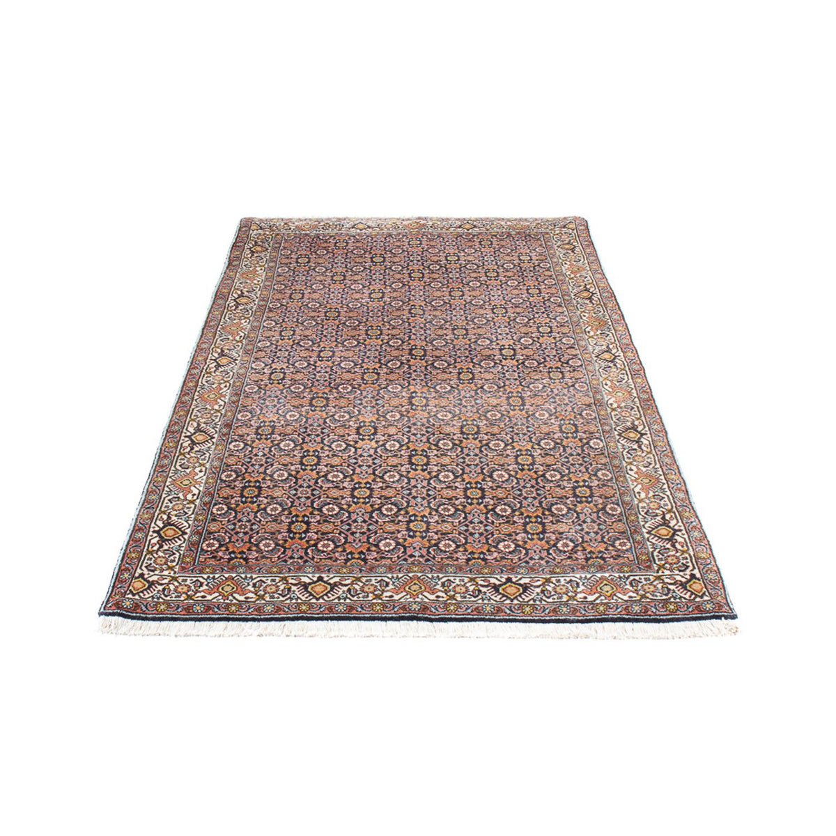 Loper Oosters Tapijt - 200 x 100 cm - donker beige