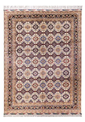 Afghaans tapijt - 405 x 295 cm - licht beige