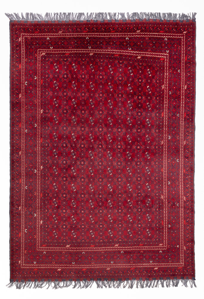 Afghaans tapijt - Bukhara - 281 x 193 cm - rood
