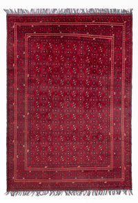 Afghaans tapijt - Bukhara - 281 x 193 cm - rood