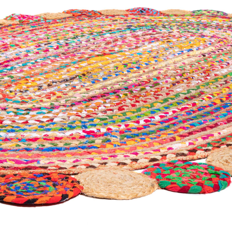 Juteteppich Lerina - Wollen tapijt