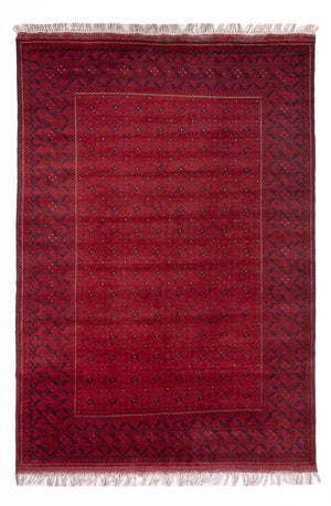 Afghaans tapijt - Bukhara - 294 x 195 cm - rood