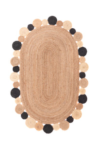 Sisal tapijt - Boldo - ovaal