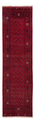 Loper Afghaans tapijt - Bukhara - 296 x 78 cm - rood