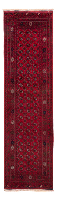 Loper Afghaans tapijt - Bukhara - 296 x 78 cm - rood