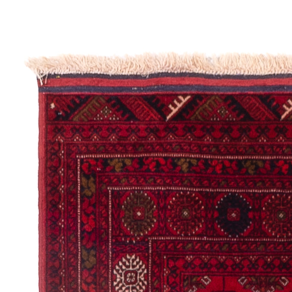 Loper Afghaans tapijt - Bukhara - 296 x 78 cm - rood