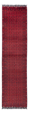 Loper Afghaans tapijt - Bukhara - 332 x 76 cm - rood