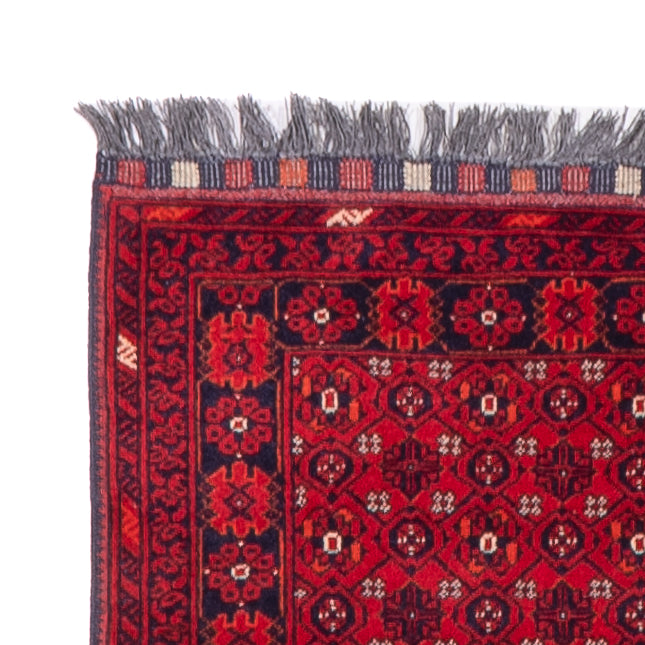 Loper Afghaans tapijt - Bukhara - 332 x 76 cm - rood