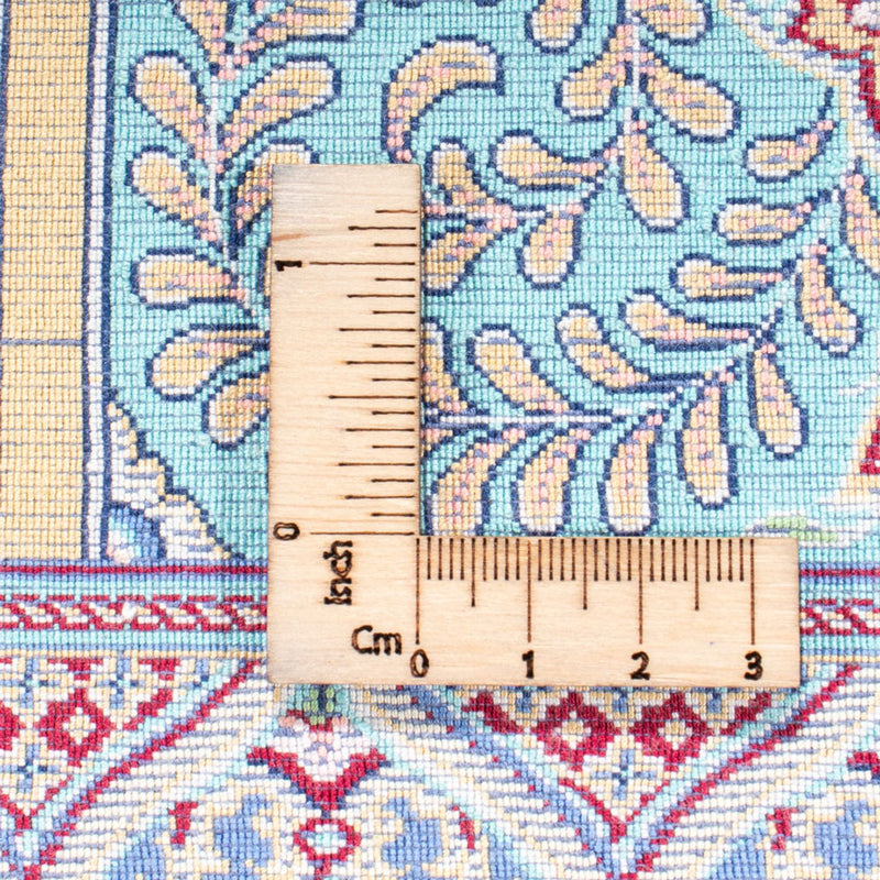 Perzisch tapijt - Ghom - 300 x 200 cm - donkerblauw