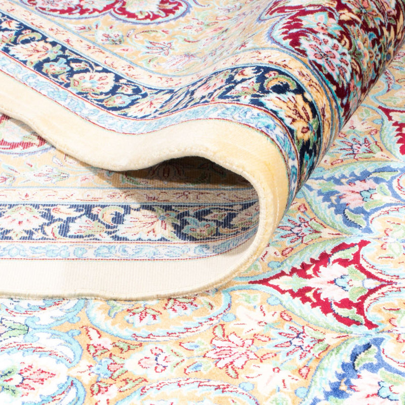 Perzisch tapijt - Ghom - 300 x 200 cm - goud